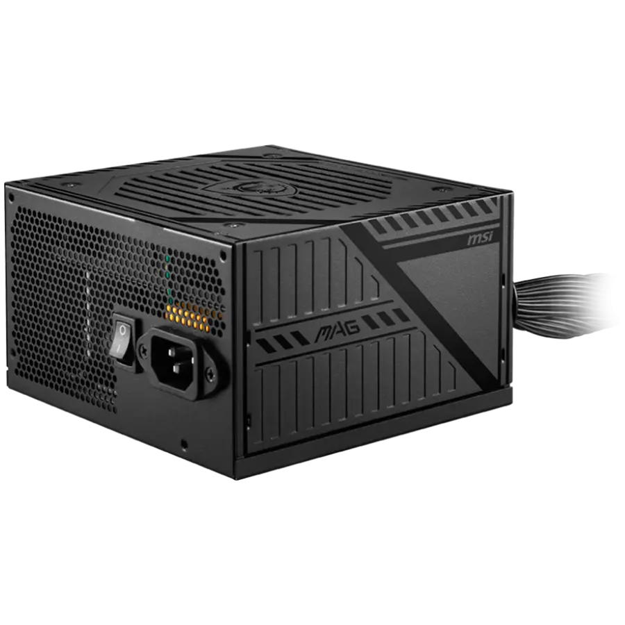 MSI MAG A550BNL, 550W, 80 PLUS Bronze, 120mm Low Noise Fan, Protections: OCP/OVP/OPP/SCP, Dimensions: 150mmx140mmx86mm, 3Y Warranty - image 1