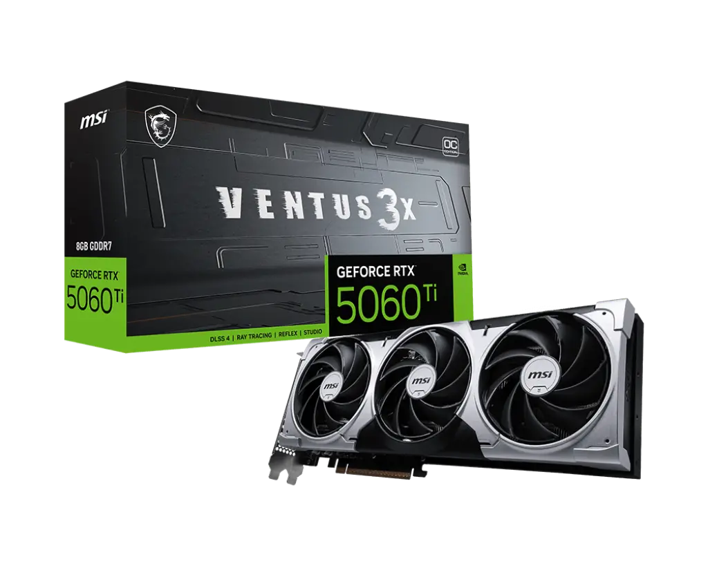 Видео карта, MSI RTX5060TI 8G VENTUS 3X OC - image 4