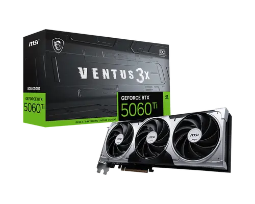 Видео карта, MSI RTX5060TI 8G VENTUS 3X OC - image 4