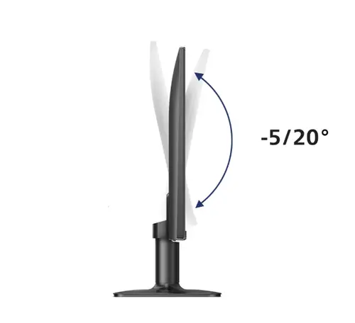 Монитор, Philips 24E2N1110, 23.8" IPS WLED, 1920x1080@120Hz, 4ms GtG, 1ms MPRT, 300cd m/2, 1500:1, Mega Infinity DCR, Adaptive Sync, FlickerFree, LowBlue Mode, Tilt, D-SUB, HDMI - image 3