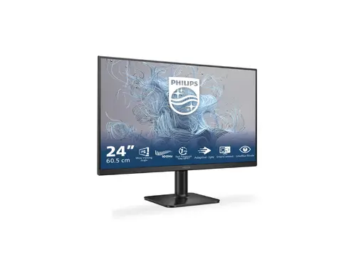 Monitor, Philips 24E2N1110, 23.8" IPS WLED, 1920x1080@120Hz, 4ms GtG, 1ms MPRT, 300cd m/2, 1500:1, Mega Infinity DCR, Adaptive Sync, FlickerFree, Mod - 7