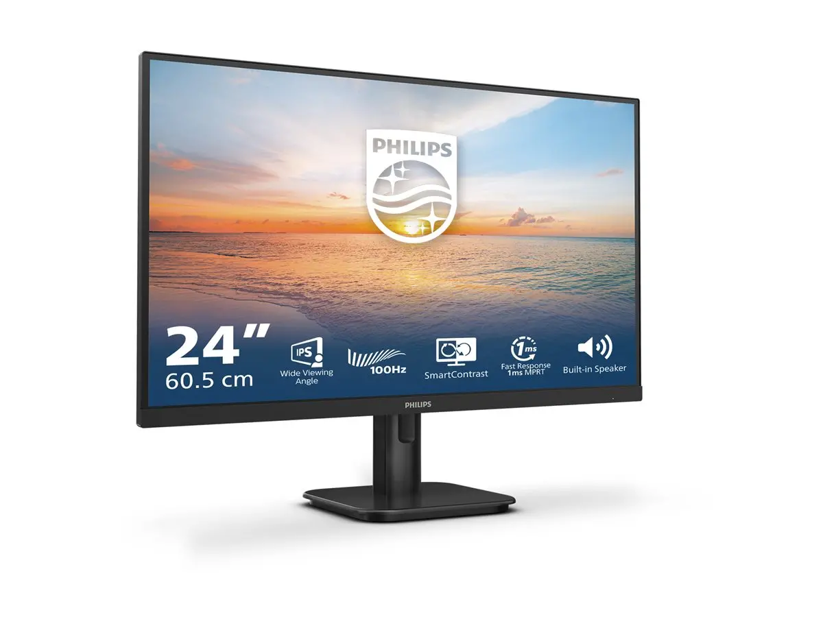 Монитор, Philips 24E1N1200A, 23.8" IPS WLED, 1920x1080@120Hz, 4ms GtG, 1ms MPRT, 300cd m/2, 1500:1, Mega Infinity DCR, Adaptive Sync, FlickerFree, LowBlue Mode, 2Wx2, Tilt, D-SUB, HDMI, DP - image 5