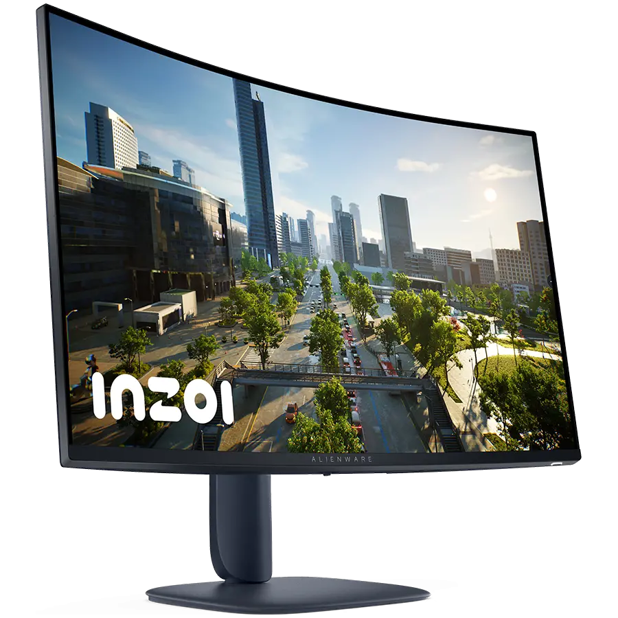 Dell Alienware AW3225DM Gaming Monitor, 32"(31.5") WQHD 2560x1440 180Hz, 95% DCI-P3 (CIE 1976), 400 cd/m2, 3000:1, 1ms, 178/178, 1xDP 1.4, 2xHDMI ports (HDCP 1.4 & 2.3), 1xUSB Type-B up, 2xUSB Type-A down, Height, Tilt - image 1