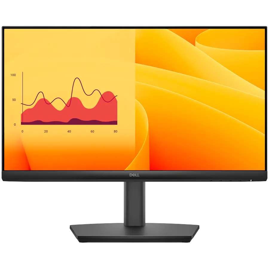 Dell Pro 22 Adjustable Stand Monitor - E2225HSM 21.5" FHD 1920x1080 100Hz, 72% NTSC (CIE 1931), 103 PPI, 16:9, VA, AG, 250 cd/m2, 3000:1, 178/178, 5ms/8ms, DP, HDMI, VGA, Dual 2W speakers, Height, Swivel, Tilt, Pivot