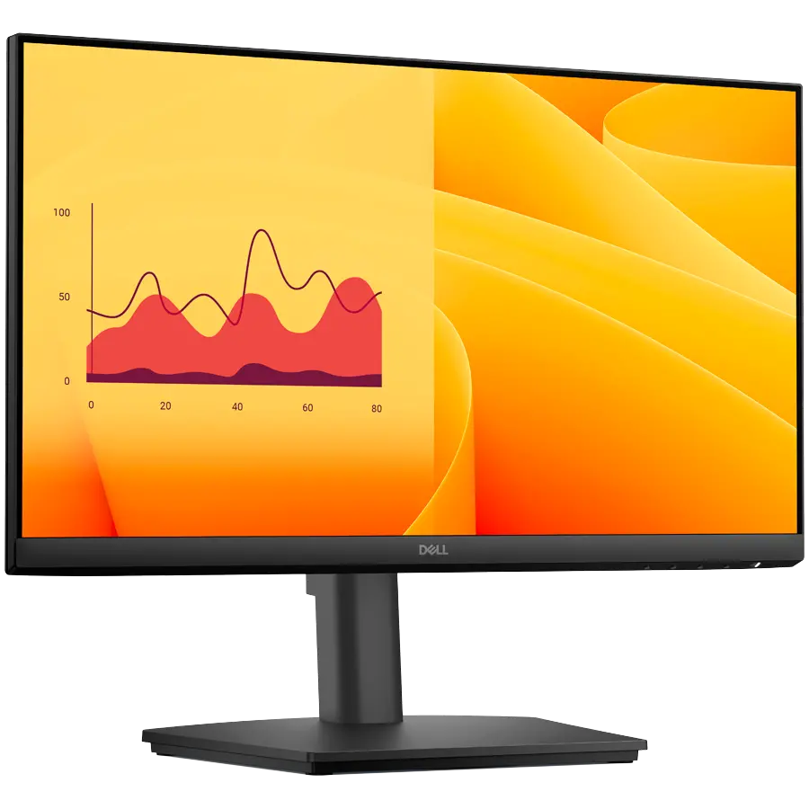 Dell Pro 22 Adjustable Stand Monitor - E2225HSM 21.5" FHD 1920x1080 100Hz, 72% NTSC (CIE 1931), 103 PPI, 16:9, VA, AG, 250 cd/m2, 3000:1, 178/178, 5ms/8ms, DP, HDMI, VGA, Dual 2W speakers, Height, Swivel, Tilt, Pivot - image 1