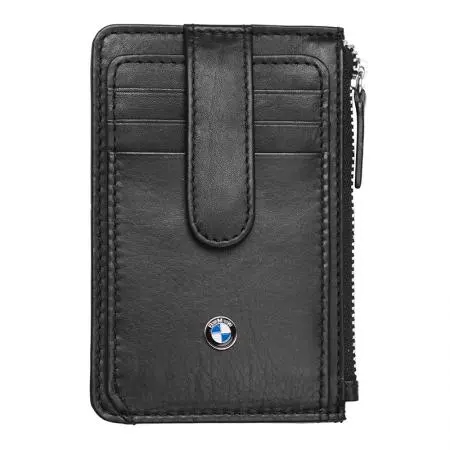 Ανδρικό μίνι πορτοφόλι SILVER FLAME με λογότυπο BMW