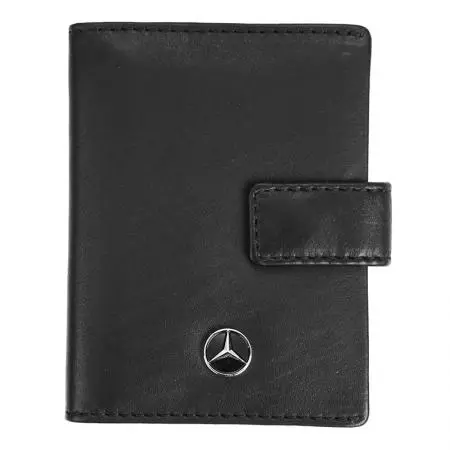 Θήκη καρτών SILVER FLAME με λογότυπο Mercedes