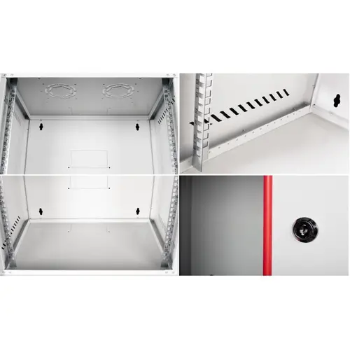 LANDE Ερμάριο επικοινωνιών STB Security Box, 540x400mm, 7U, 19" - 3