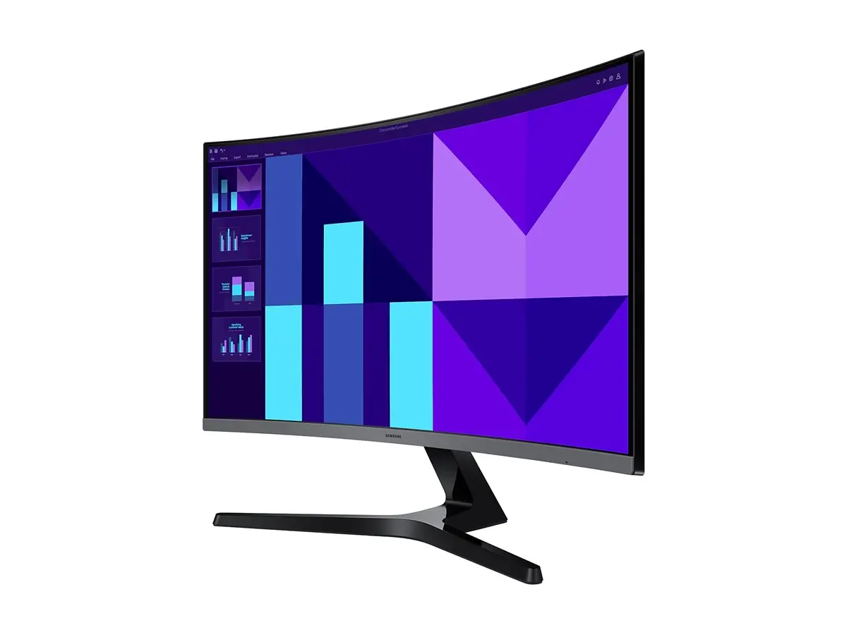 Монитор, Samsung 27D392 27" Curved VA 1920x1080 4ms 100Hz D-Sub HDMI Black - image 1