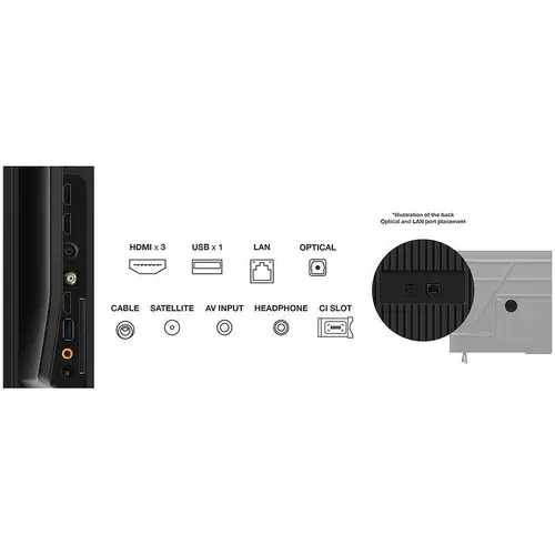 Телевизор TCL 55P61B 4K Ultra HD LED Smart TV Google TV, 55" 139 см - image 6