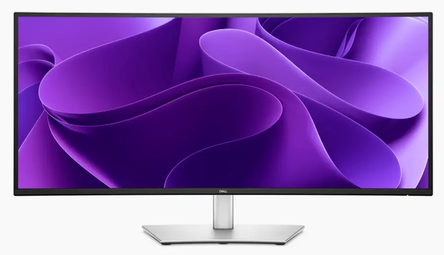 Монитор, Dell P3425WE, 34.1" Curved, WQHD AG, IPS, 100 Hz, 21:9, 5ms, 1500:1, 300 cd/m2, (3440x1440 ), 99% sRGB, HDMI, DP, USB-C PD of up to 90W, USB-C Hub, RJ45, PIP, PBP, Height Adjustable, Swivel, Slant, Tilt, Black - image 1
