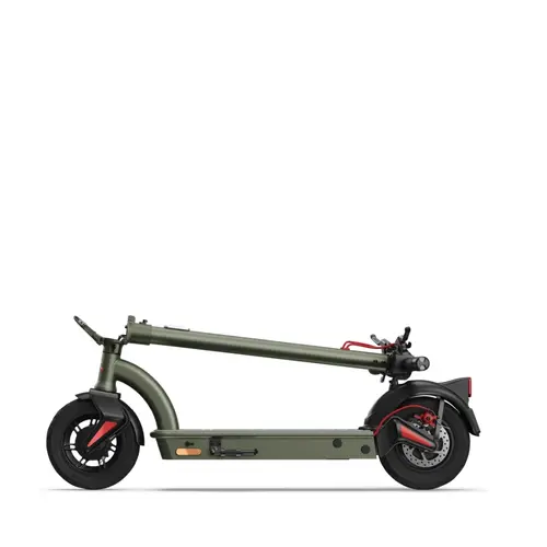 Електрически скутер, Sharp Electric Scooter, Range per charge: 35 km, 350W Motor, LED Display, e-ABS, USB Charging Port, Bluetooth, IPX4 certification, 10" Pneumatic tyre, Triple brake system, Rear Suspension, Max load: 120 kg, Olive Gray - image 3