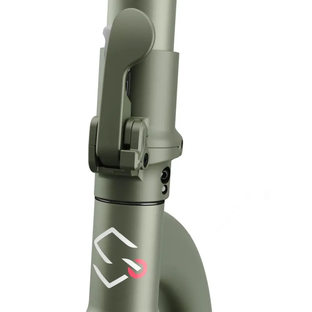 Електрически скутер, Sharp Electric Scooter, Range per charge: 35 km, 350W Motor, LED Display, e-ABS, USB Charging Port, Bluetooth, IPX4 certification, 10" Pneumatic tyre, Triple brake system, Rear Suspension, Max load: 120 kg, Olive Gray - image 4