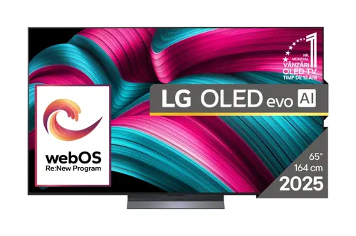 Телевизор, LG OLED65C51LA, 65" UHD OLED evo, 4K (3840 x 2160), DVB-C/T2/S2, Full Cinema Screnn, Alpha 9 AI 4K Gen8, 120Hz Native (VRR 144Hz), ThinQ AI, HDR10, VRR, NVIDIA G-SYNC, AMD FreeSync, Dolby Vision, Dolby Atmos, Wi-Fi 6, Bluetooth, HDMI, USB, Airplay 2, IC