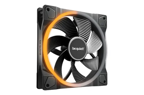 be quiet! ventilator 140mm - LIGHT WINGS 140mm PWM invers negru - 1