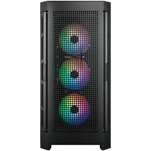 COUGAR DUOFACE PRO RGB PC Case, Mid Tower, Black - image 2