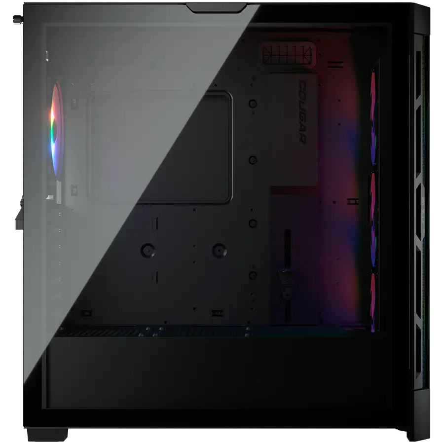 COUGAR DUOFACE PRO RGB PC Case, Mid Tower, Black - image 4