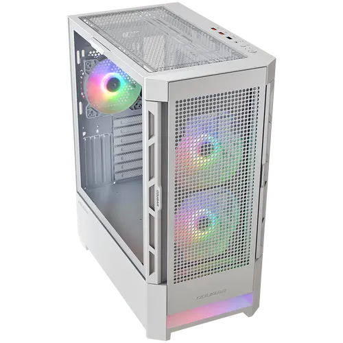 COUGAR AIRFACE RGB PC Case, Mid Tower, White - image 2