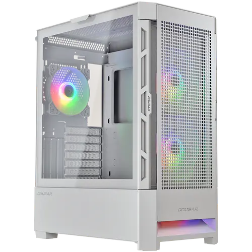 COUGAR AIRFACE RGB PC Case, Mid Tower, White - image 3
