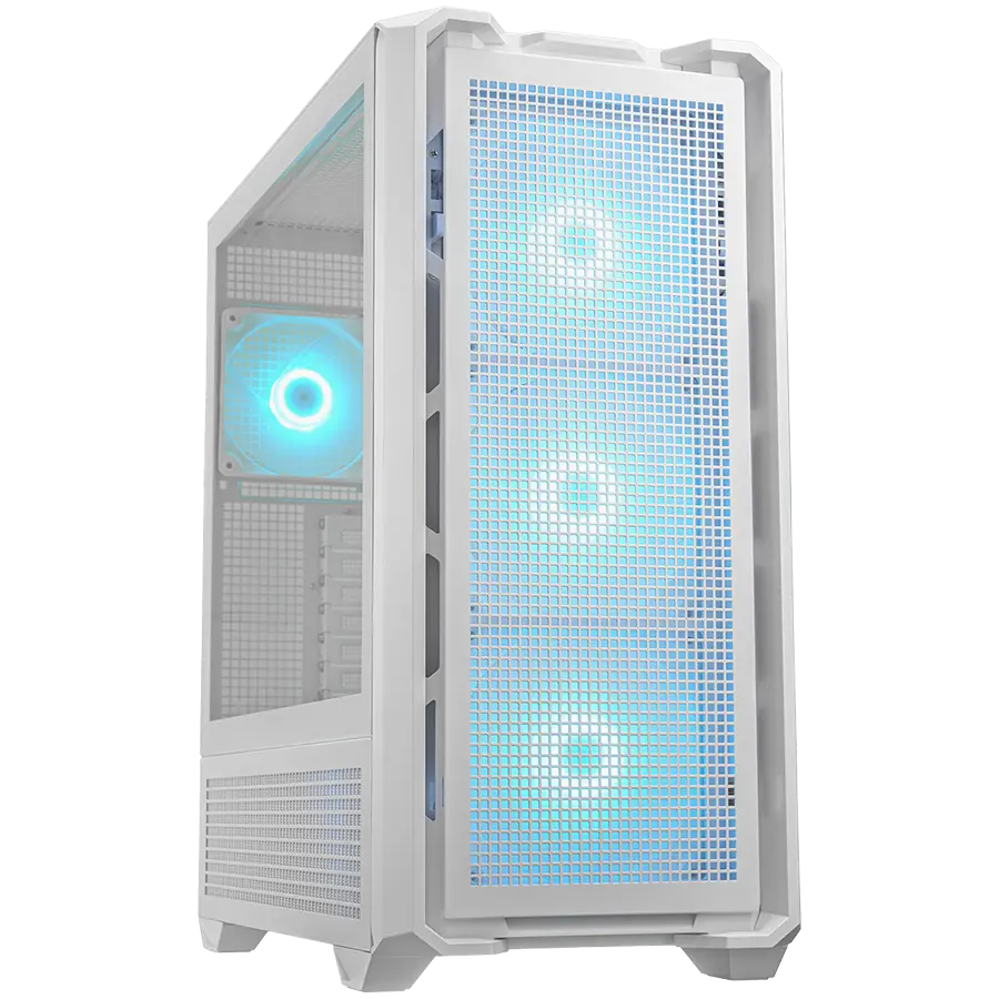COUGAR MX600 PC Case, Mid Tower, White