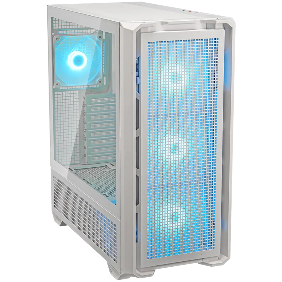 COUGAR MX600 PC Case, Mid Tower, White - image 1