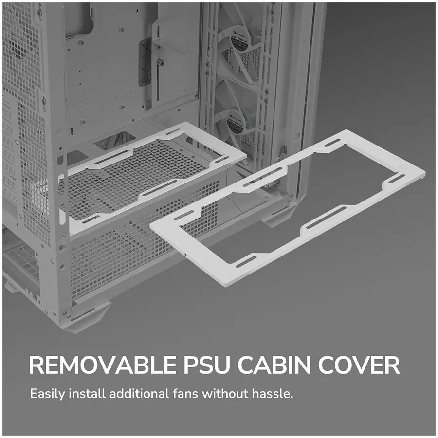 COUGAR MX600 PC Case, Mid Tower, White - image 15