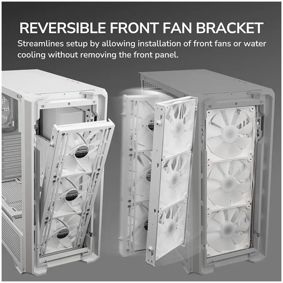COUGAR MX600 PC Case, Mid Tower, White - image 16
