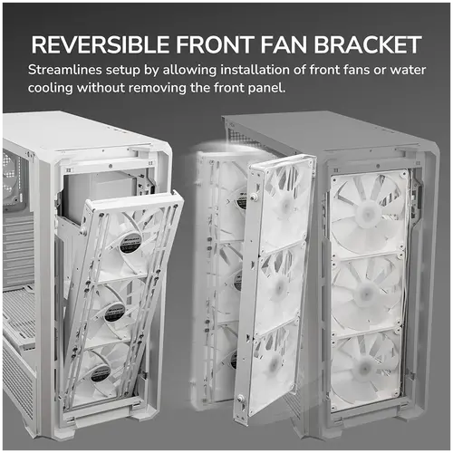 COUGAR MX600 PC Case, Mid Tower, White - image 16