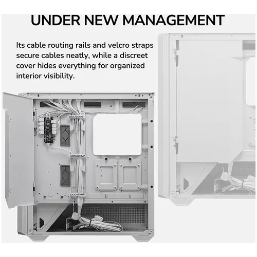 COUGAR MX600 PC Case, Mid Tower, White - image 18