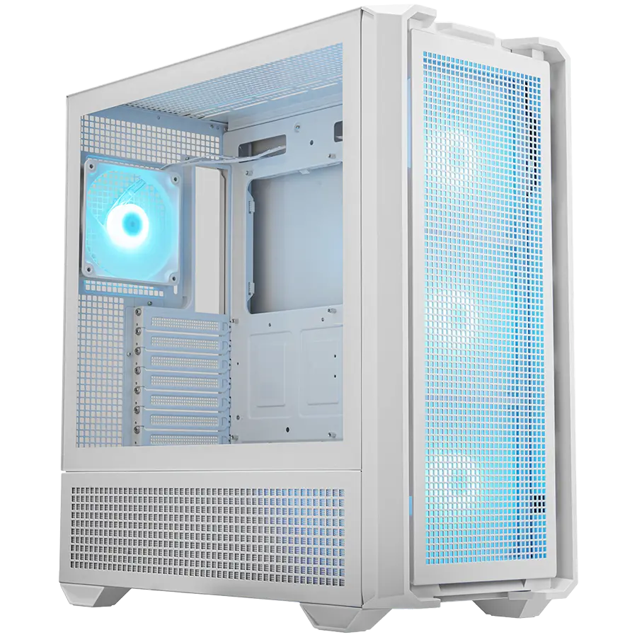 COUGAR MX600 PC Case, Mid Tower, White - image 2