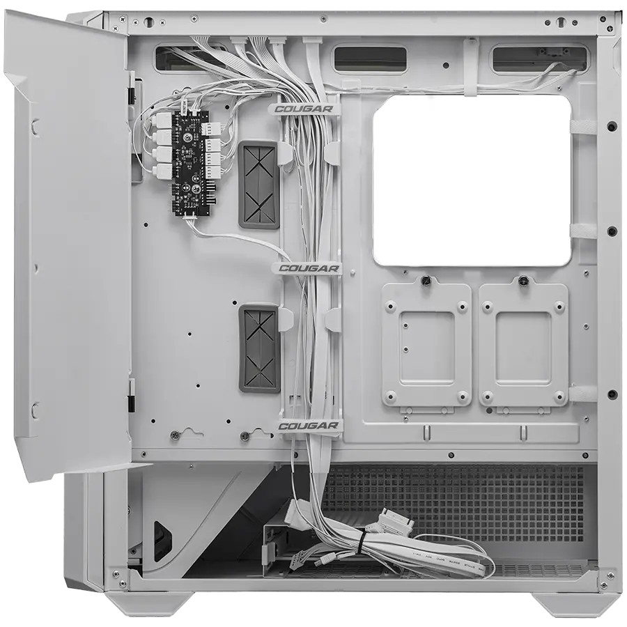 COUGAR MX600 PC Case, Mid Tower, White - image 8