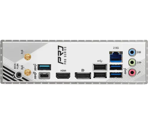 ASROCK Placă de bază Desktop B860M Pro Rs Wi-fi, S.1851, 4x DDR5, 1x PCIe 5.0 x16, 1x PCIe 4.0 x4, 1x Blazing M.2, 2x Hyper M.2, 4x SATA3, 2x USB-C - 3