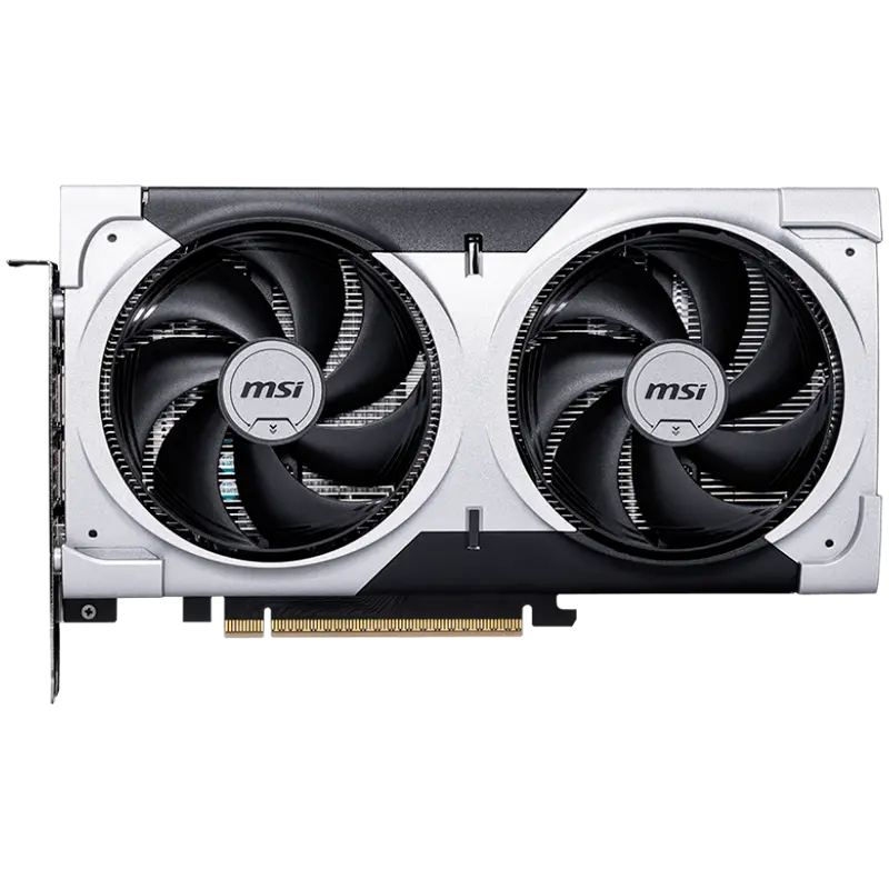 MSI Video Card NVIDIA GeForce RTX 5060 Ti 8G VENTUS 2X OC PLUS, 8GB GDDR7, 128-bit, 2617 MHz Boost, 4608 CUDA Cores, PCIe 5.0 (x8), 3x DP 2.1b, HDMI 2.1b, RAY TRACING, Dual Fan, 180W TDP, 8-pin PCIe Power, G-SYNC, 2-Slot, 3Y - image 1