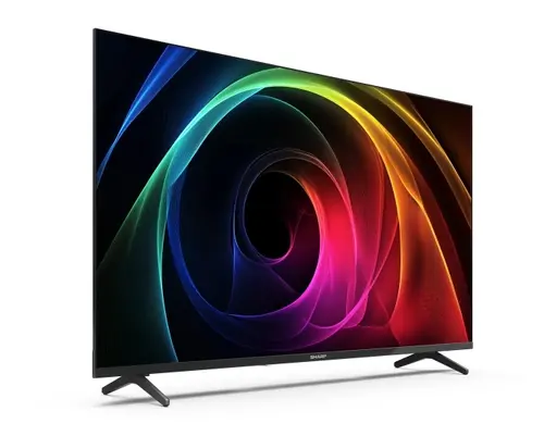 Телевизор, Sharp 40HA1205E, 40" LED  TV, FULL HD 1920x1080,Frameless, DVB-T/T2/C/S/S2, Active Motion 100, 1 000 000:1, Speaker 2x8W, Dolby Digital Plus, 3xHDMI, CI+, 2xUSB , HEVC/H.265 (10-bit), MPEG4/H.264, 2 pole Stand - image 2