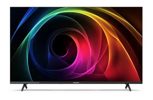 Телевизор, Sharp 40HA1205E, 40" LED  TV, FULL HD 1920x1080,Frameless, DVB-T/T2/C/S/S2, Active Motion 100, 1 000 000:1, Speaker 2x8W, Dolby Digital Plus, 3xHDMI, CI+, 2xUSB , HEVC/H.265 (10-bit), MPEG4/H.264, 2 pole Stand