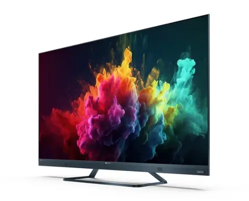 Телевизор, Sharp 55FQ8EG, 55" QLED  GOOGLE TV, 4K 144Hz Quantum Dot 3840x2160 Aluminium Slim Frameless, AQUOS AI, DVB-T/T2/C/S/S2, 500 NIT, Active Motion 1400, HARMAN/KARDON, HDR10, Dolby Atmos, Dolby Vision, DTS:X, Google Assistant, HDMI eARC, Mini Composite/CVBS - image 2