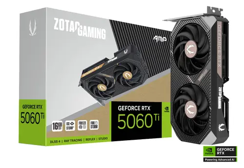 Видео карта ZOTAC GAMING RTX 5060 TI 16GB AMP GDDR7 - image 5