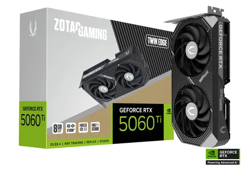 Видео карта ZOTAC GAMING RTX 5060 TI Twin Edge 8GB GDDR7 - image 5