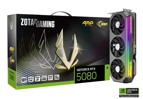 Видео карта ZOTAC GAMING RTX 5080 AMP Extreme Infinity 16GB GDDR7 - image 6