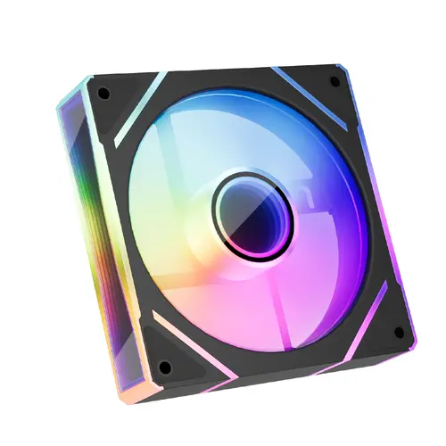 1stPlayer вентилатор Fan 120mm FC7R - Infinity Mirror ARGB, REVERSE - Black - image 1