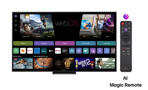 Телевизор, LG 75QNED86A3A, 75" 4K QNED HDR Smart TV, 3840x2160, 120Hz Native (VRR 144Hz), DVB-T2/C/S2, Alpha 8 AI Processor, HDR 10 PRO, webOS 25 ThinQ, 4K Upscaling, WiFi 5, Dolby Vision, Bluetooth 5.1, AirPlay 2, LAN, CI, HDMI, SPDIF, Stand - image 1