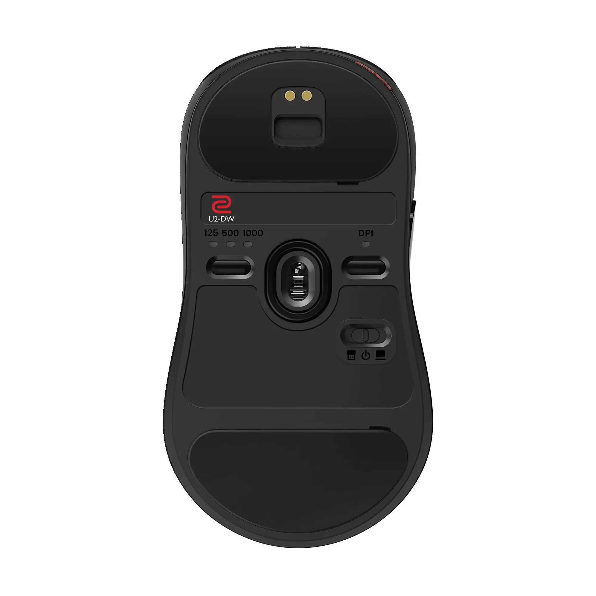 Мишка, BenQ ZOWIE U2-DW 4K Wireless Mouse for Esports, Size M, 60g, up to 4000 Hz, up to 3200 DPI, Symmetrical design, Inward-curved both sides for agility during multi-angle movement, Wireless w/4K enhanced receiver, Driverless, plug and play - image 2