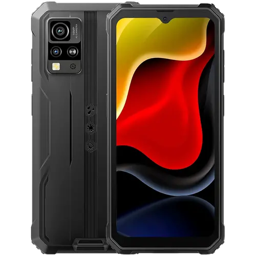 Blackview Rugged phone  BV4800 SE 4G 6.56-inch HD+ IPS 720x1612 T615 Octa-core 1.8GHz 4GB/64GB 5100mAh NO Charger 8MP Front/16+2MP Rear camera Android 15 Black