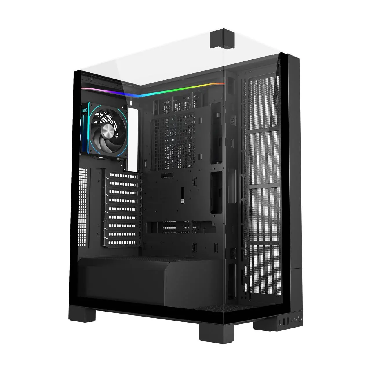 Κουτί FSP U691 Black ARGB TG, ATX Ultra-Tower