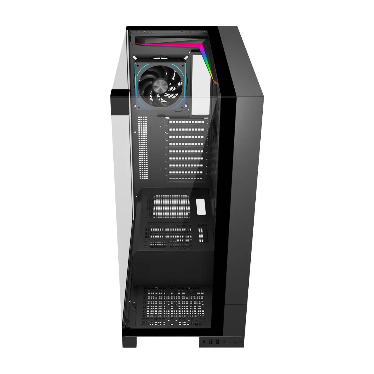 Кутия FSP U691 Black ARGB TG, ATX Ultra-Tower - image 2