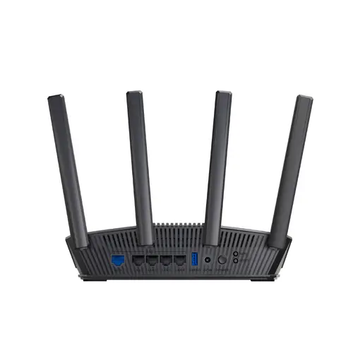 Рутер, Asus Gaming Wireless Router RT-BE82U, BE6500, Dual-Band, Quad-Core 2.0GHz CPU, 256MB/1GB Flash/RAM, 4K-QAM, MLO, 2.5G quad-port, AiProtection Pro, Adaptive QoS, VPN, Instant Guard, IPTV, OFDMA, MU-MIMO, UTF-8 SSID, Port forwarding, AiMesh - image 3
