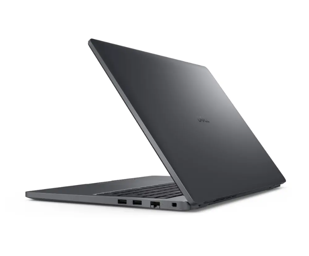 Лаптоп, Dell Pro 16 PC16250, Intel 5 120U (10 cores, up to 5.0 GHz), 16" FHD+(1920x1200) 300nits AG, 16 GB: 1x16 GB, DDR5, 5600 MT/s, 512 GB SSD, Intel Graphics, FHD HDR IR Cam and Mic, Wi-Fi 6E, FPR, Backlit Kb, Win11 Pro, Magnetite, 3Y PS - image 5