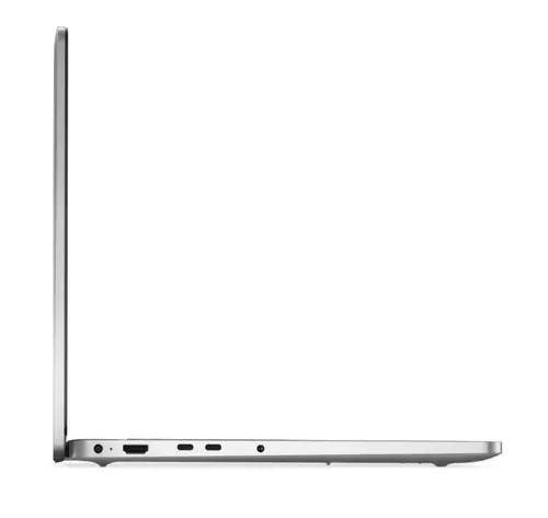 Лаптоп, Dell Pro 16 PC16250, Intel Ultra 7 255U (12 TOPS NPU, 12 cores, up to 5.2 GHz), 16" FHD+(1920x1200) 300nits AG, 32 GB: 1x32 GB, DDR5, 5600 MT/s, 1 TB SSD, Intel Graphics, FHD HDR IR Cam and Mic, Wi-Fi 6E, FPR, Backlit Kb, Win11 Pro, Platinum silver - image 6