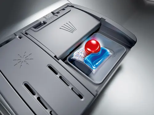 Съдомиялна, Bosch SPS6YMI14E SER6 Free-standing dishwasher 45cm, B, Zeolith, 8,5l, 10ps, 8p/5o, 43dB(B), Silence 41dB, 3rd drawer, inox, interior light, HC - image 6