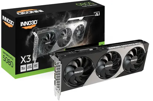Видео карта, Inno3D GeForce RTX 5080 16GB GDDR7 X3